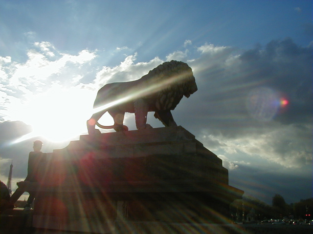 Concorde Plaza sun flare