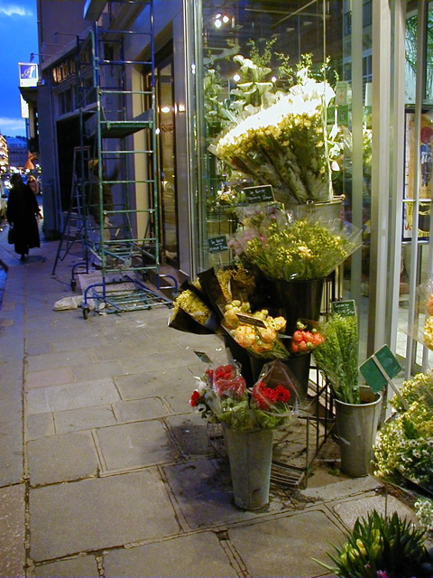 Paris flower shop