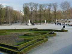 Louvre garden