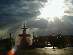 Concorde Plaza sun flare 2